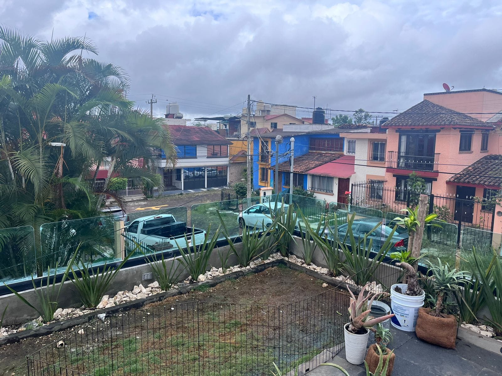 barandal de cristal